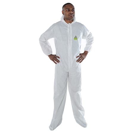 Cordova Disposable Coveralls, Hooded, 12 PK MP4005XL